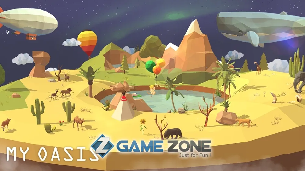 صورة من لعبة My Oasis - Tap Sky Island [Unlocked] [unlocked]