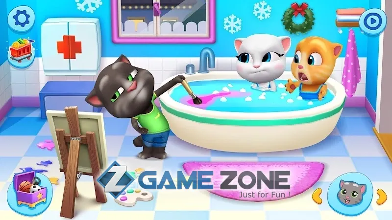 صورة من لعبة My Talking Tom Friends [Mod Money]