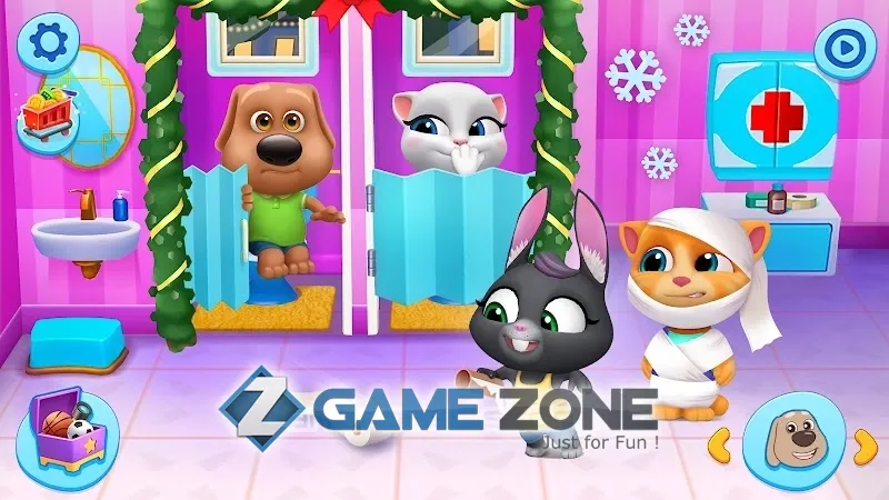 صورة من لعبة My Talking Tom Friends [Mod Money]
