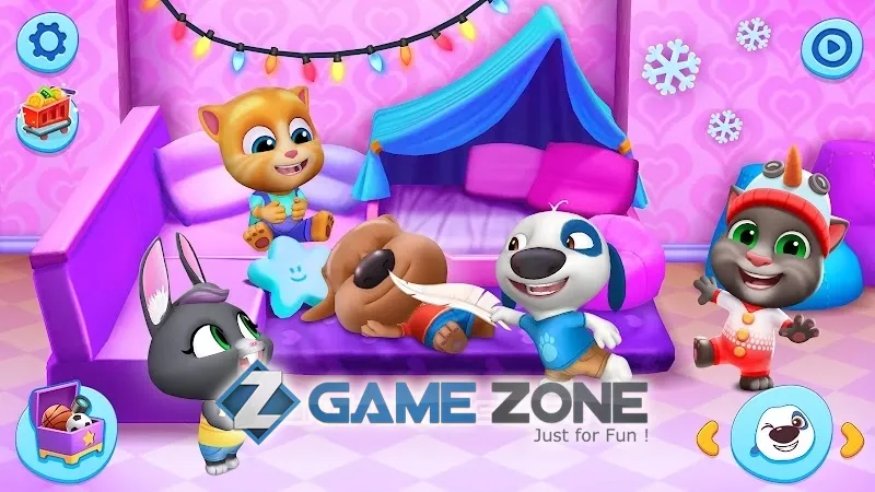 صورة من لعبة My Talking Tom Friends [Mod Money]
