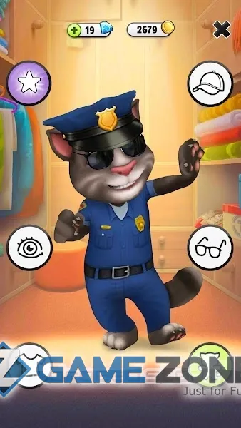 صورة من لعبة My Talking Tom [Mod money]
