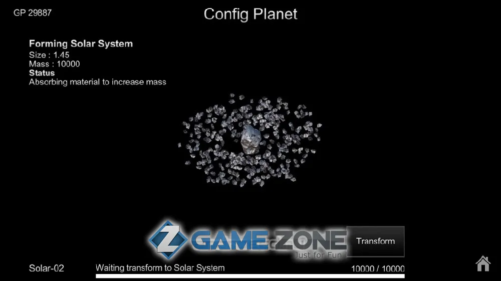 صورة من لعبة myDream Universe