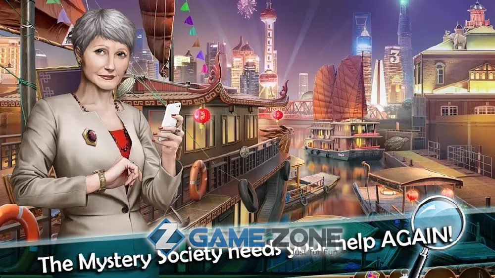 صورة من لعبة Mystery Society 2 Hidden Objects Games [Mod Diamonds]