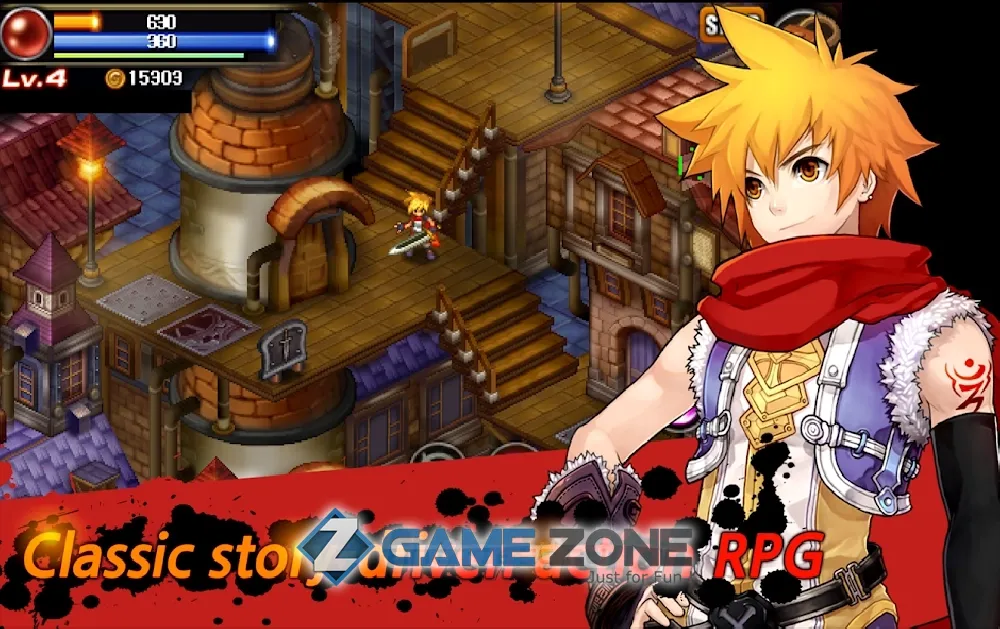 صورة من لعبة Mystic Guardian VIP : Old School Action RPG [Mod Money]