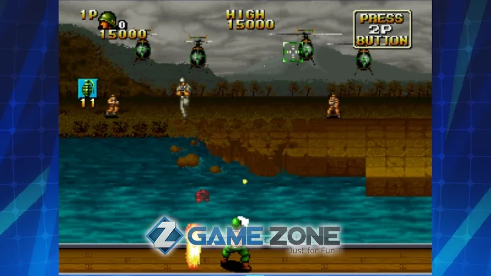 صورة من لعبة NAM1975 ACA NEOGEO