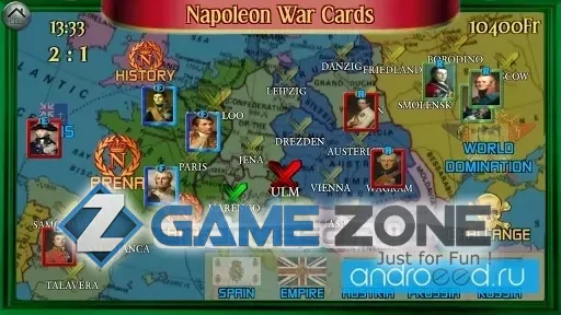 صورة من لعبة Napoleon War Cards