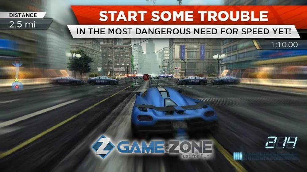 صورة من لعبة Need for Speed Most Wanted [Много денег]