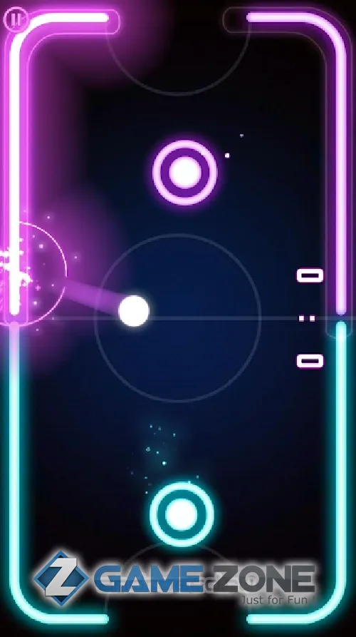 صورة من لعبة Neon Hockey