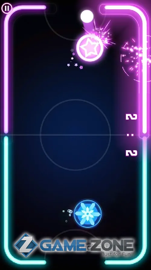 صورة من لعبة Neon Hockey