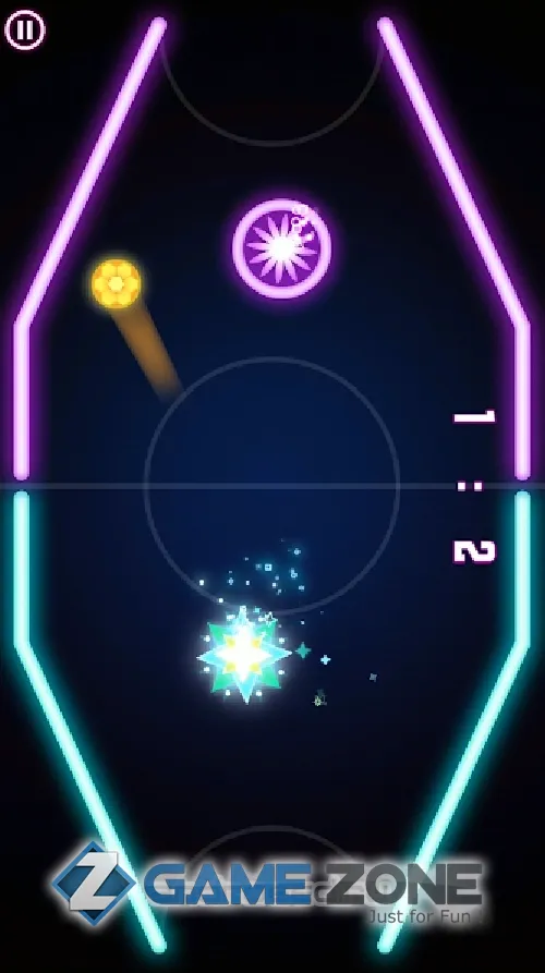 صورة من لعبة Neon Hockey