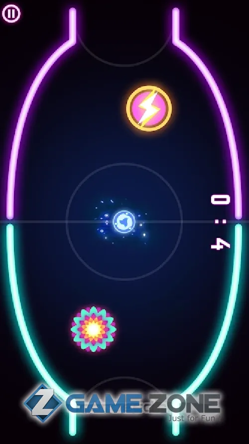 صورة من لعبة Neon Hockey