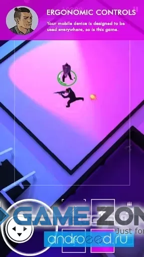 صورة من لعبة Neon Noir - Mobile Arcade Shooter