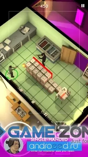 صورة من لعبة Neon Noir - Mobile Arcade Shooter