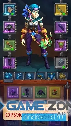 صورة من لعبة Never Ending Dungeon IDLE RPG [Mod Money]