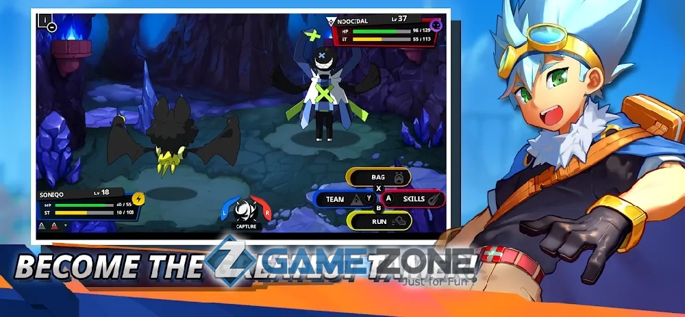 صورة من لعبة Nexomon Extinction