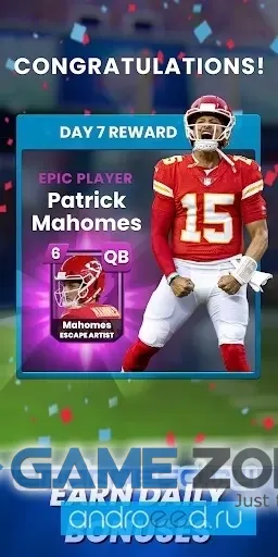 صورة من لعبة NFL Clash