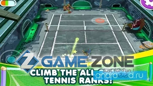 صورة من لعبة Nickelodeon All-Stars Tennis [Много денег]