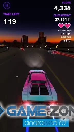 صورة من لعبة Night Driver