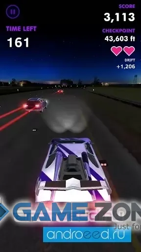 صورة من لعبة Night Driver