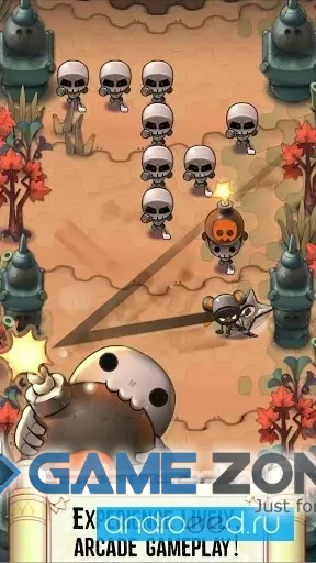 صورة من لعبة Nindash: Skull Valley [Много денег]