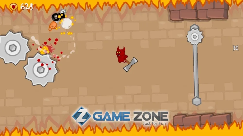 صورة من لعبة Ninja Shurican: Rage Game