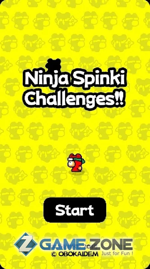 صورة من لعبة Ninja Spinki Challenges!!