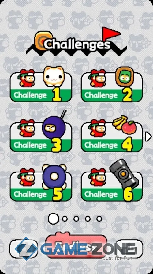 صورة من لعبة Ninja Spinki Challenges!!