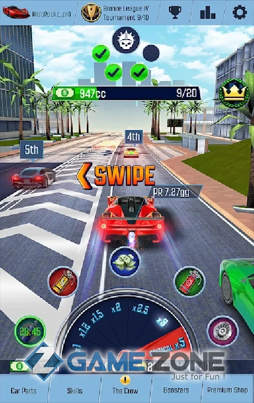 صورة من لعبة Nitro Racing GO