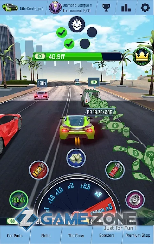 صورة من لعبة Nitro Racing GO