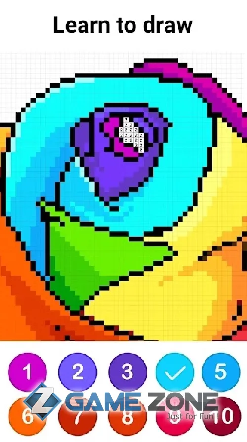 صورة من لعبة No.Draw - Number Sandbox Coloring 2018
