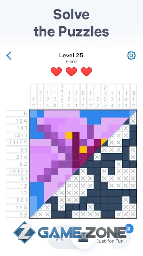 صورة من لعبة Nonogramcom Picture cross puzzle game [Unlocked]
