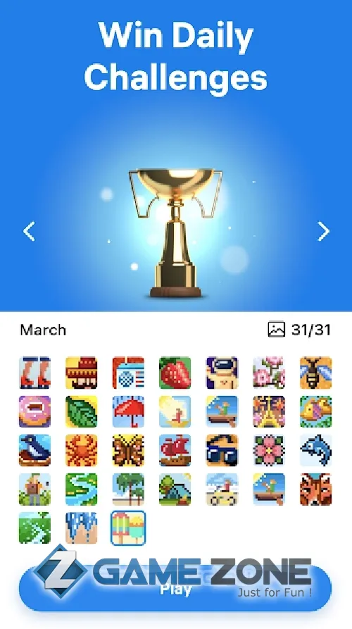 صورة من لعبة Nonogramcom Picture cross puzzle game [Unlocked]