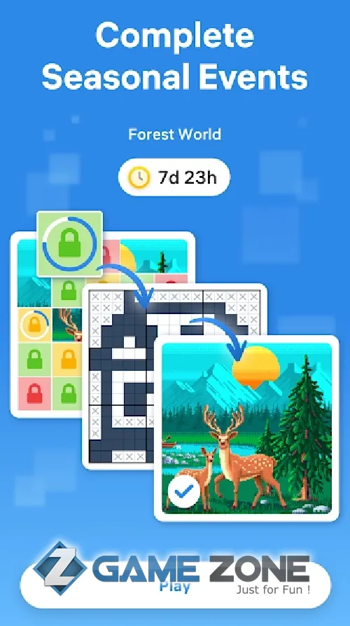 صورة من لعبة Nonogramcom Picture cross puzzle game [Unlocked]