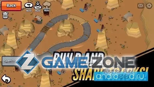 صورة من لعبة Nonstop Racing: Craft and Race [Много денег]