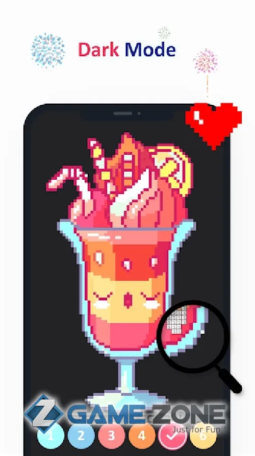 صورة من لعبة NoPix Color by Number Pixel Art Coloring Book [unlocked/много бонусов]