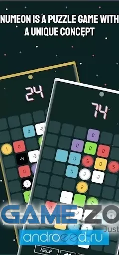 صورة من لعبة Numeon Puzzle Game [unlocked]