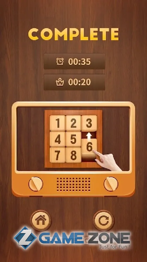 صورة من لعبة Numpuz Classic Number Games