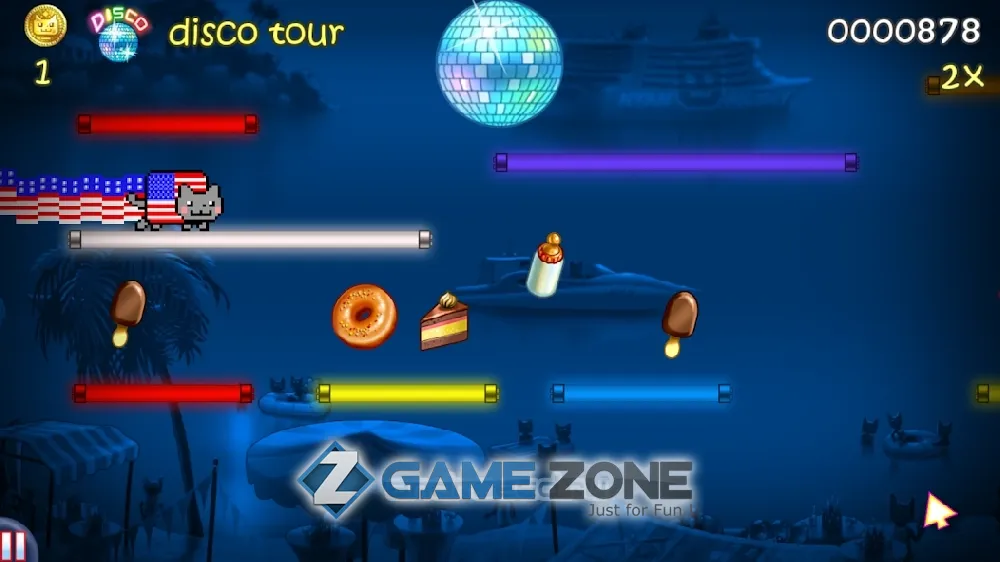 صورة من لعبة Nyan Cat: Lost In Space [Mod Money]