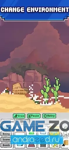 صورة من لعبة Oasis World Sandbox Simulator