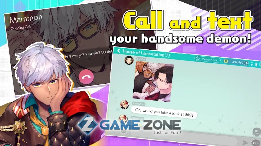 صورة من لعبة Obey Me Anime Otome Dating Sim Dating Ikemen