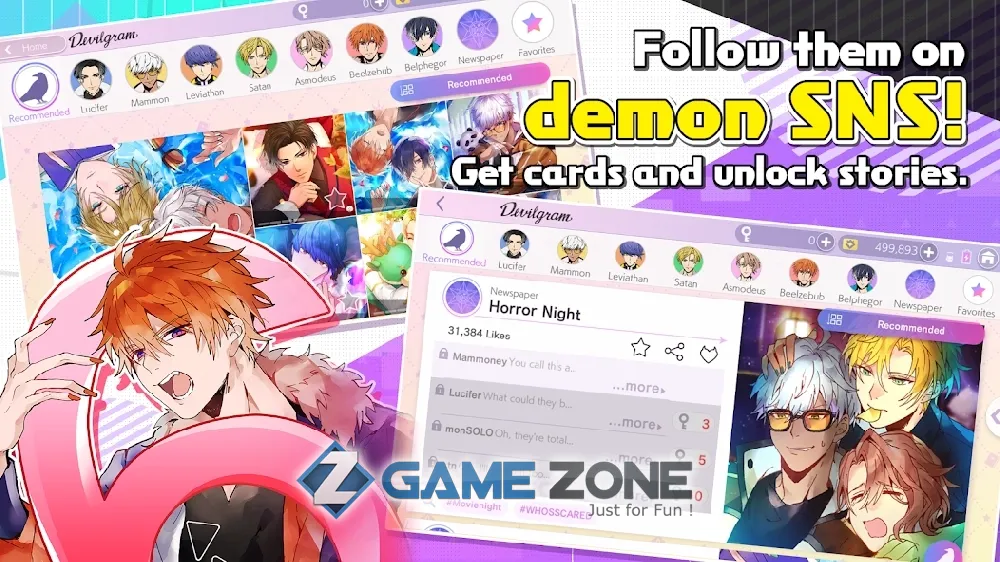 صورة من لعبة Obey Me Anime Otome Dating Sim Dating Ikemen