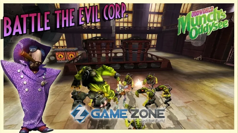 صورة من لعبة Oddworld: Munchs Oddysee