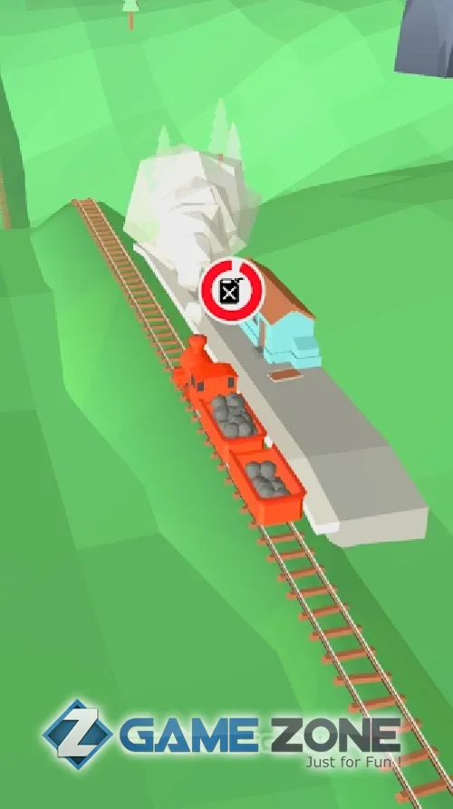 صورة من لعبة Off the Rails 3D