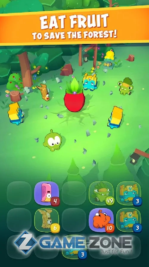 صورة من لعبة Om Nom: Merge