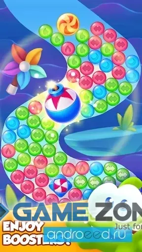 صورة من لعبة Om Nom Om Nom Blast [unlocked/Mod Money]