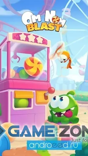 صورة من لعبة Om Nom Om Nom Blast [unlocked/Mod Money]