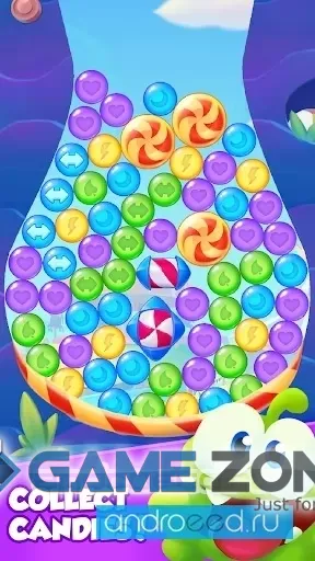 صورة من لعبة Om Nom Om Nom Blast [unlocked/Mod Money]