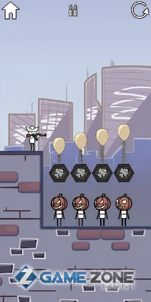 صورة من لعبة One Bullet