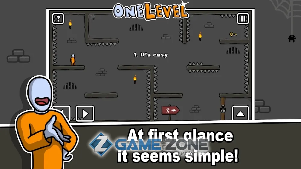صورة من لعبة One Level