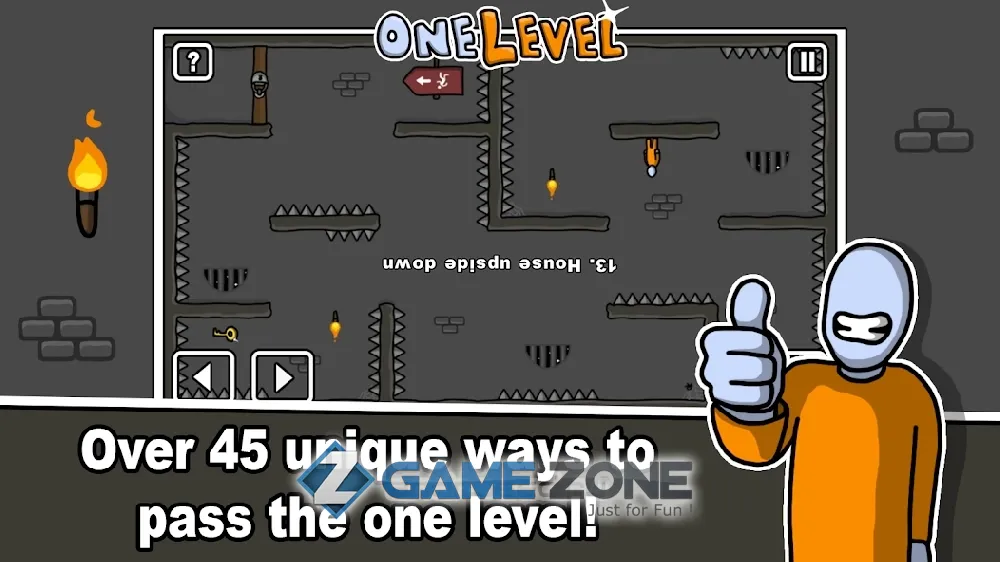 صورة من لعبة One Level